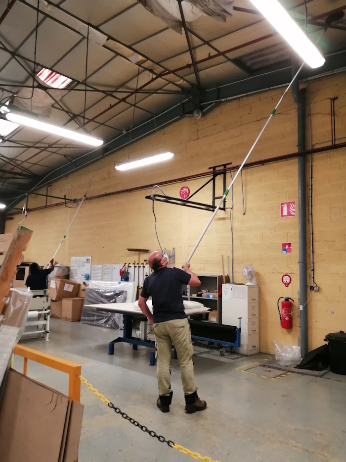 Désinfection en milieu industriel