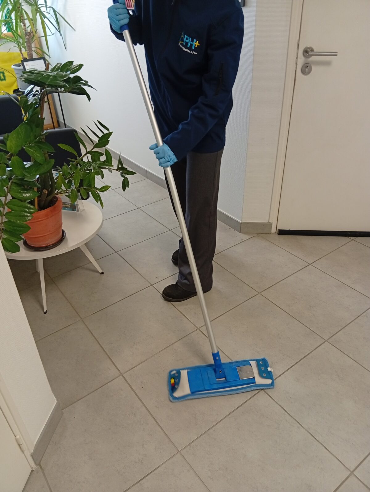 nettoyage sol frange