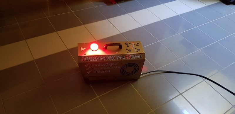 desinfection des locaux a l ozone