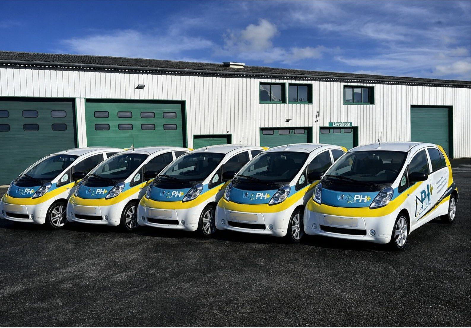 véhicules électriques - véhicules professionnels - PH+ - flotte de véhicules
