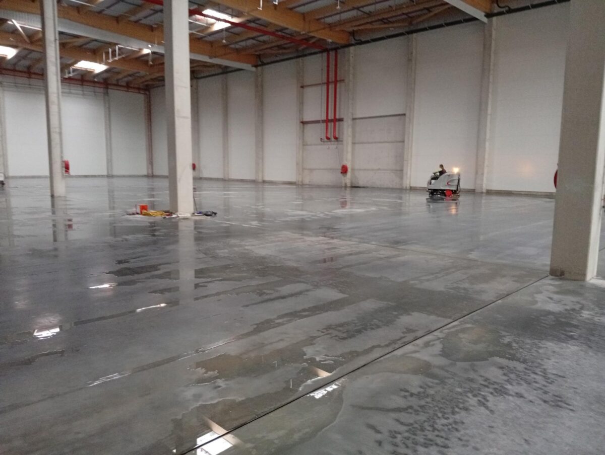 lavage mécanisé dalle